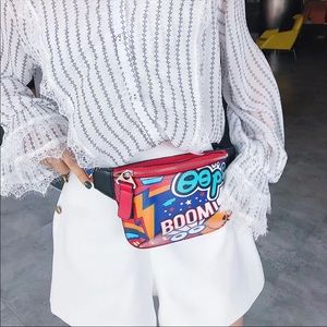 Graphic Fanny Pack